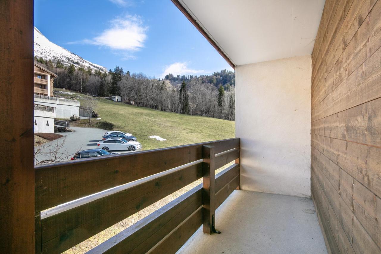 Apartmán Le Cerf Des Alpages - Appt Cosy Pour 2 La Giettaz Exteriér fotografie