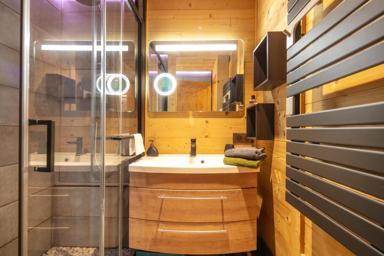 Apartmán Le Cerf Des Alpages - Appt Cosy Pour 2 La Giettaz Exteriér fotografie