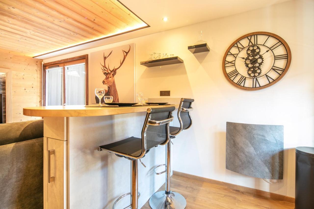 Apartmán Le Cerf Des Alpages - Appt Cosy Pour 2 La Giettaz Exteriér fotografie